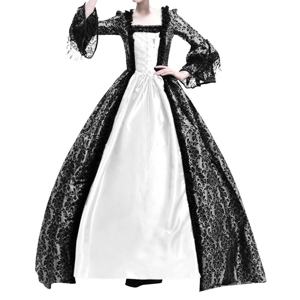 Sophisticated Lace Bell Sleeve Dress for Women Vintage Style for Autumn - Picture 20 of 21