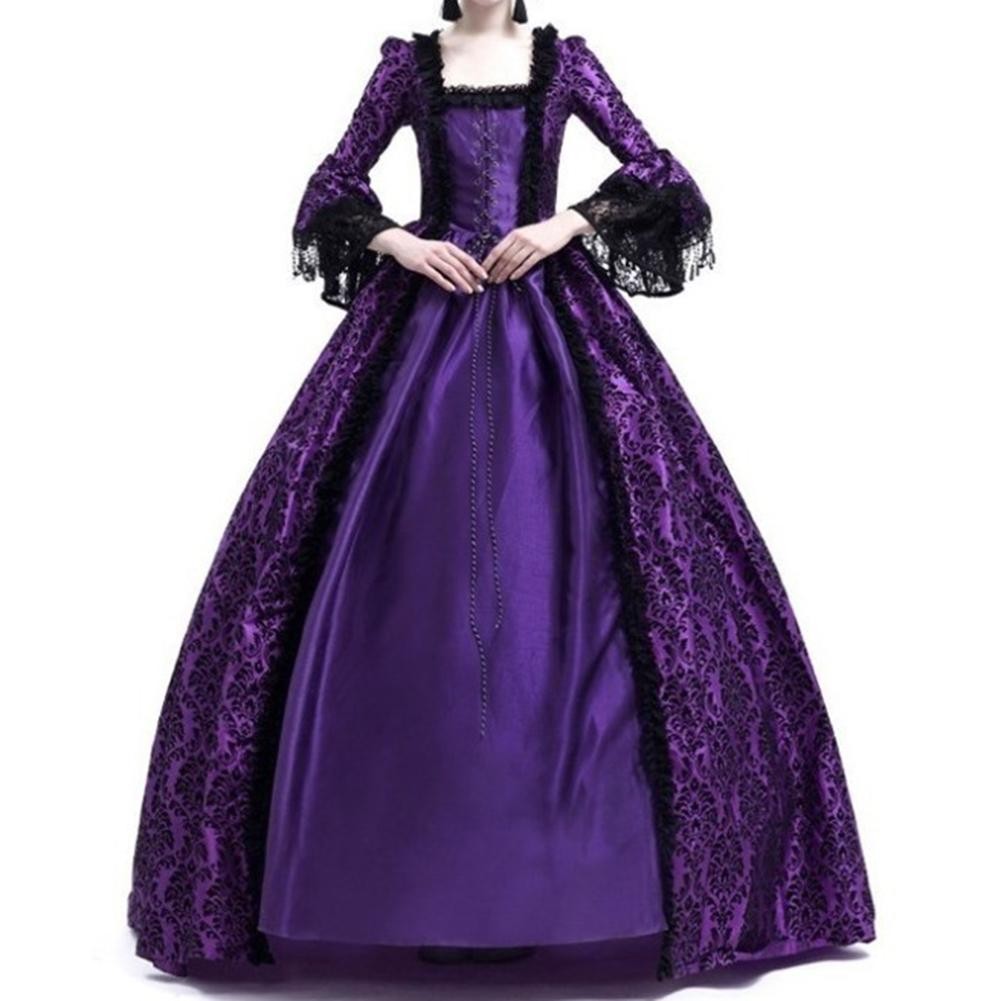 Sophisticated Lace Bell Sleeve Dress for Women Vintage Style for Autumn - Picture 12 of 21