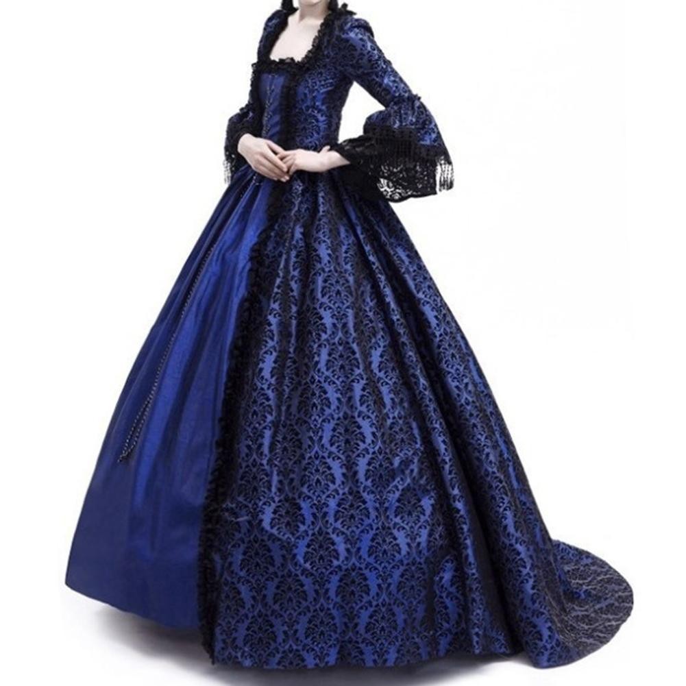 Sophisticated Lace Bell Sleeve Dress for Women Vintage Style for Autumn - Picture 15 of 21