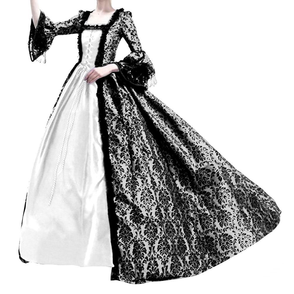 Sophisticated Lace Bell Sleeve Dress for Women Vintage Style for Autumn - Picture 21 of 21