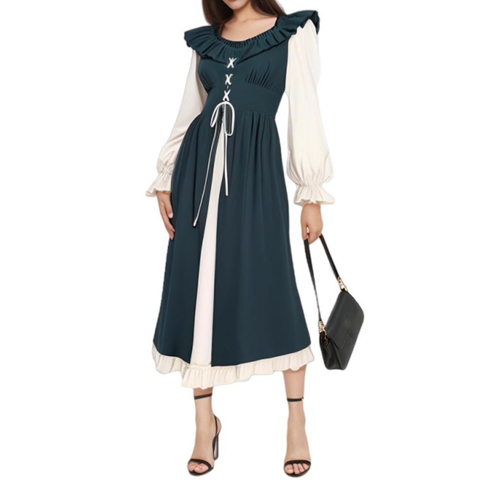 For Cosplay Events Gothic Gown Fantasy Gown Gothic Festivals Brand New Condition - Picture 20 of 20