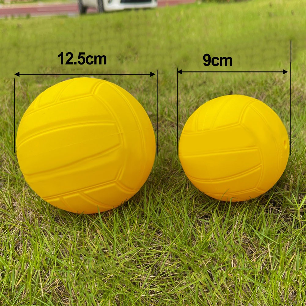 2PCS Yellow Volleyballs Replacement for Roundnet Sports Soft PVC 9CM 12 5CM - Picture 20 of 20