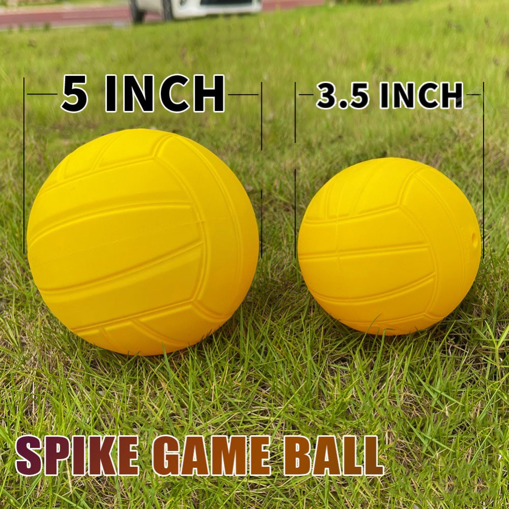 2PCS Yellow Volleyballs Replacement for Roundnet Sports Soft PVC 9CM 12 5CM - Picture 18 of 20