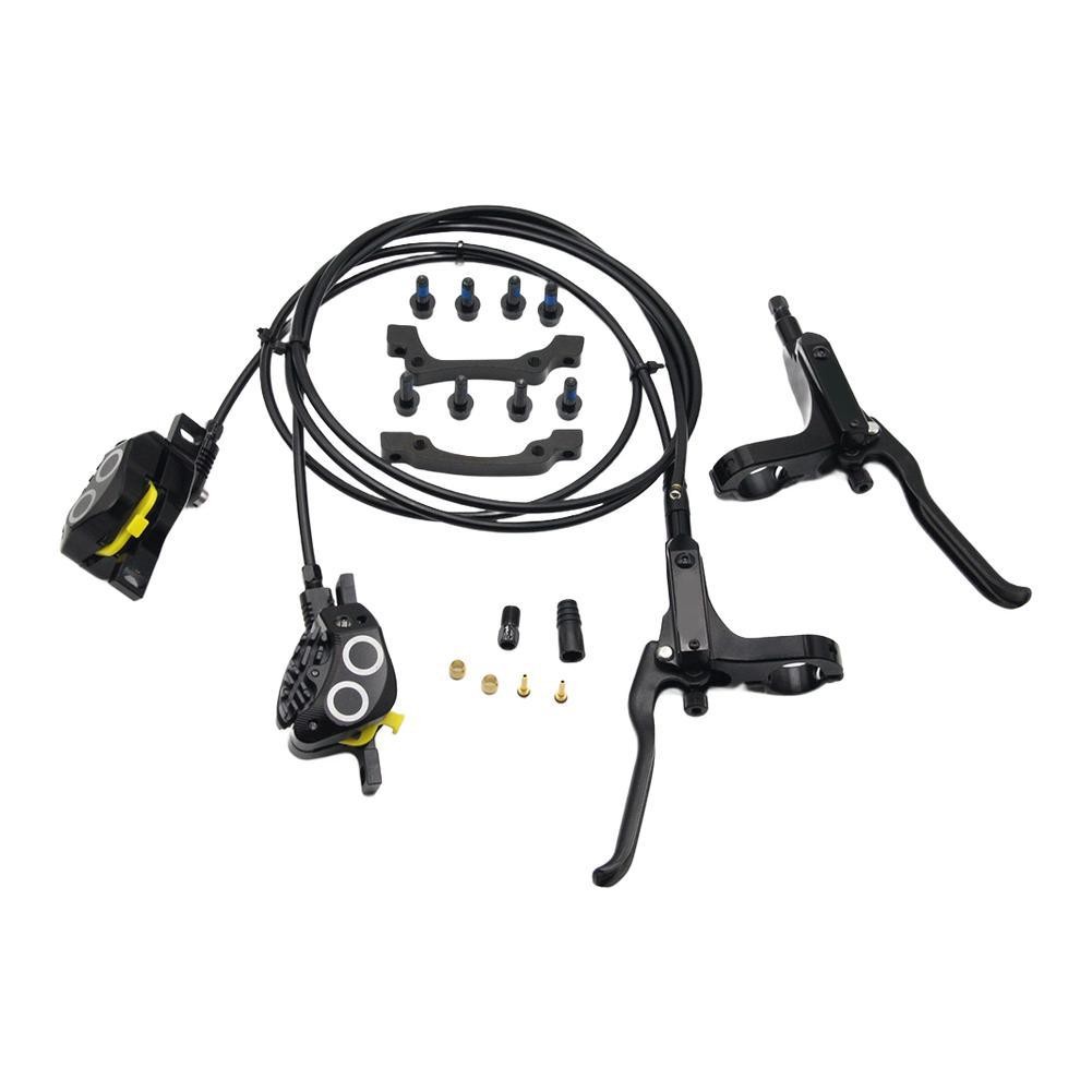 High Performance 4 Piston Hydraulic Brake Set Suitable for DH Mountain Biking