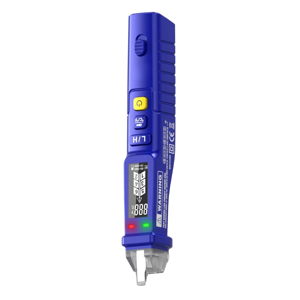 Voltage Indicator Pen Electrical Test Tool 12 1000 Volt with LED Lighting - Picture 13 of 14