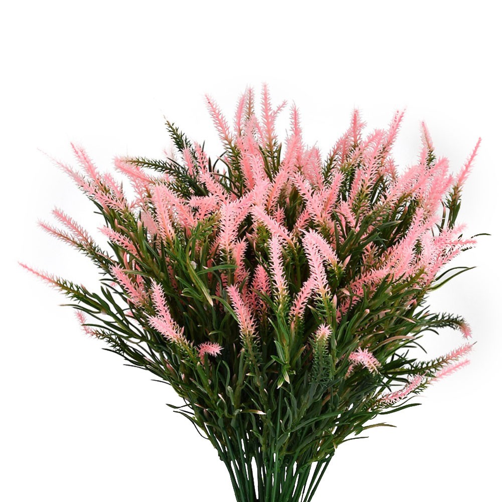 Realistic Faux Monkey Grass 12 Bundles Artificial Greenery for Outdoor Yard - Picture 16 of 21