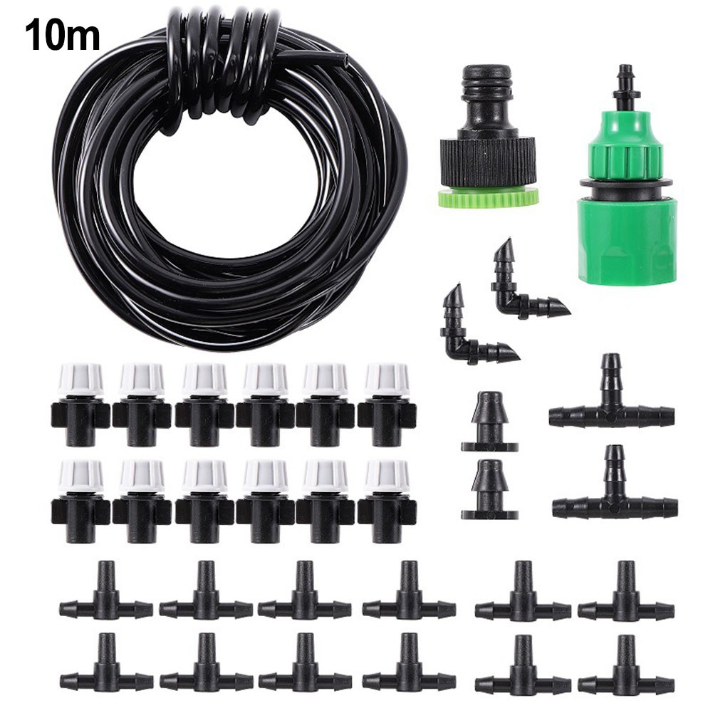 10m 20m Hose Automatic Mist Irrigation Kit for Efficient Garden Watering