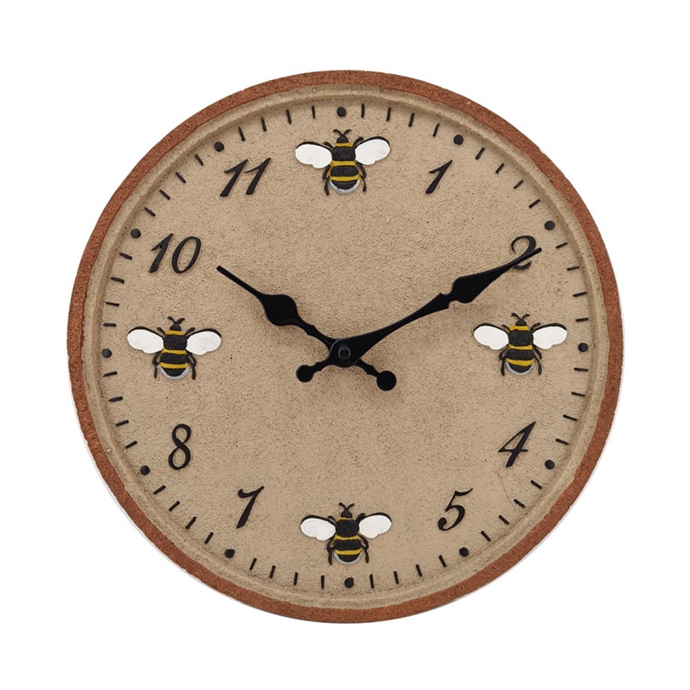 Outdoor Timer Outdoor Clock Bee Pattern Elegant Aesthetics Functional Design - Picture 17 of 20