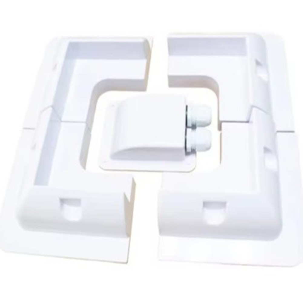 ABS Solar Panel Mounting Bracket Kit with Junction Box for Easy Solar Setup