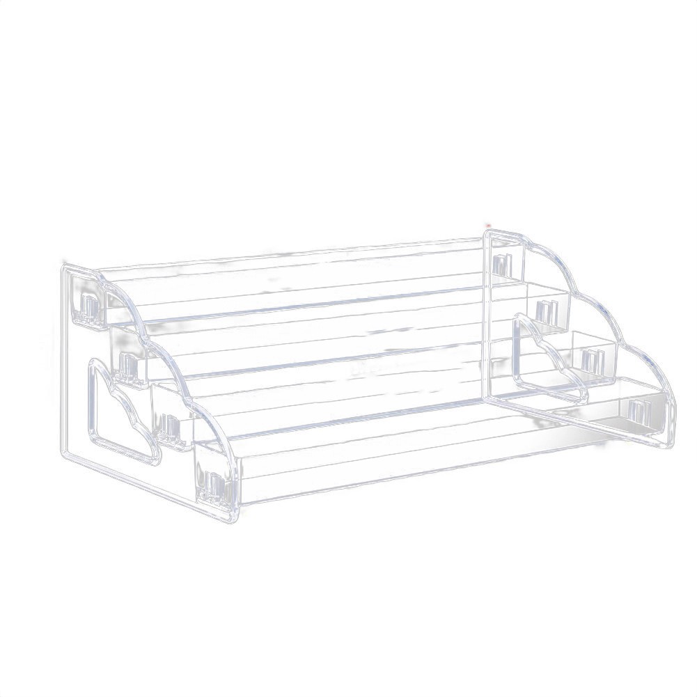 4 Tier Acrylic Display Riser for Organizing Makeup For Perfume and Desserts - Picture 11 of 20