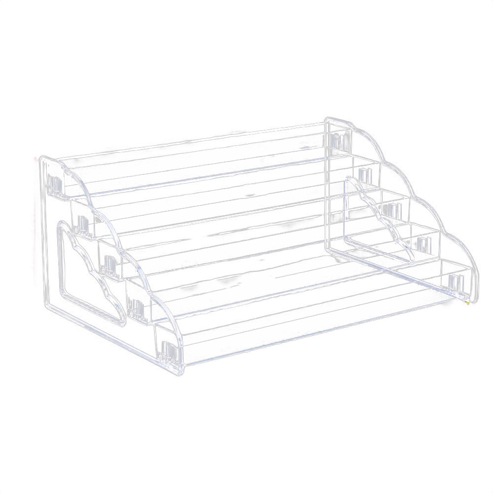 4 Tier Acrylic Display Riser for Organizing Makeup For Perfume and Desserts - Picture 19 of 20