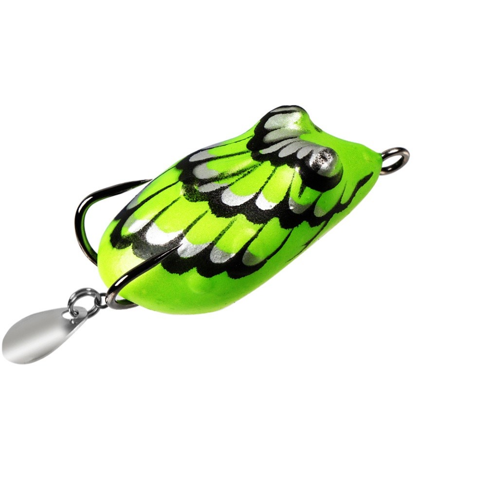 Bass and Snakehead Topwater Frog Lure 4cm 5g Weedless Soft Body 7 Color Options - Picture 11 of 12