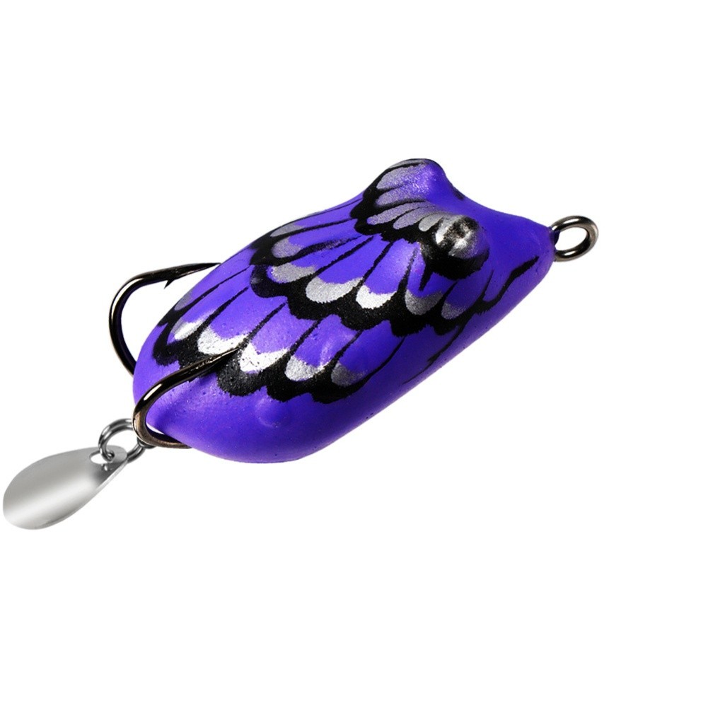 Bass and Snakehead Topwater Frog Lure 4cm 5g Weedless Soft Body 7 Color Options - Picture 10 of 12