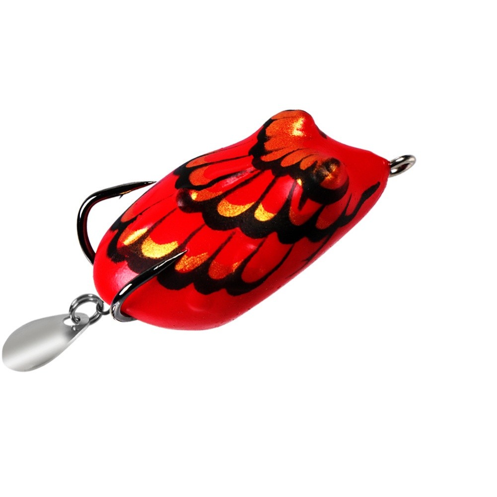 Bass and Snakehead Topwater Frog Lure 4cm 5g Weedless Soft Body 7 Color Options - Picture 9 of 12