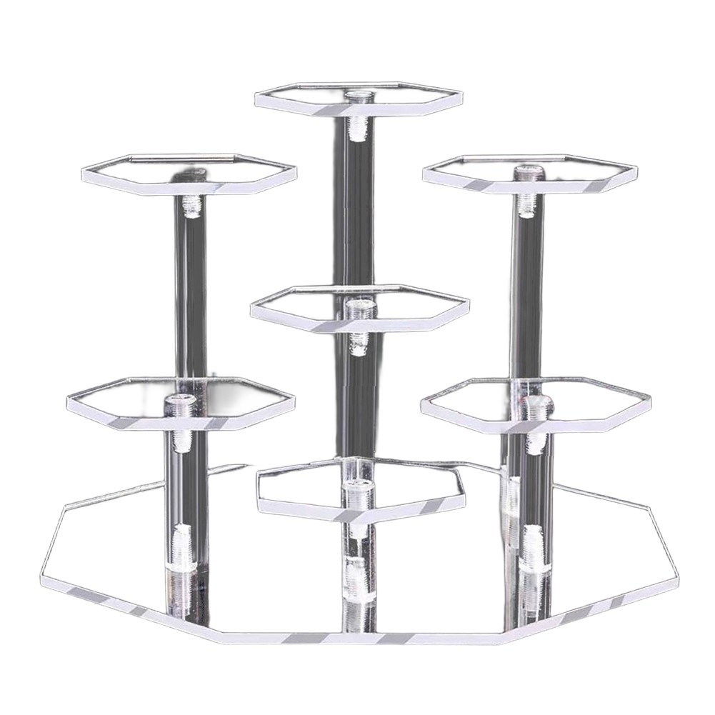 Multi Functional Acrylic Display Stand for Toy Doll and Dessert Storage
