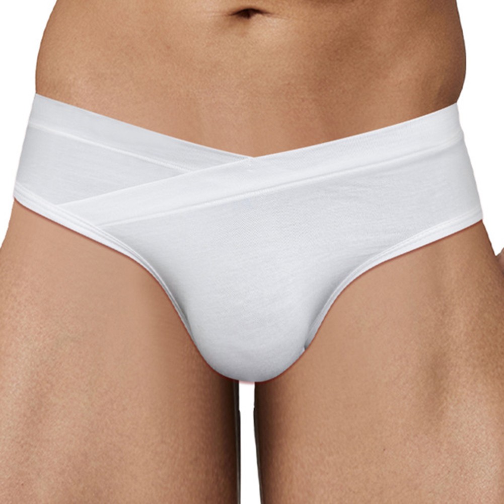 Comfortable Men Low Waist Underpants Breathable Briefs with Soft Pouch Design - Picture 19 of 31