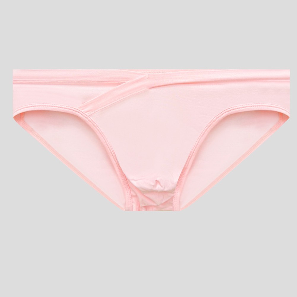 Comfortable Men Low Waist Underpants Breathable Briefs with Soft Pouch Design - Picture 28 of 31