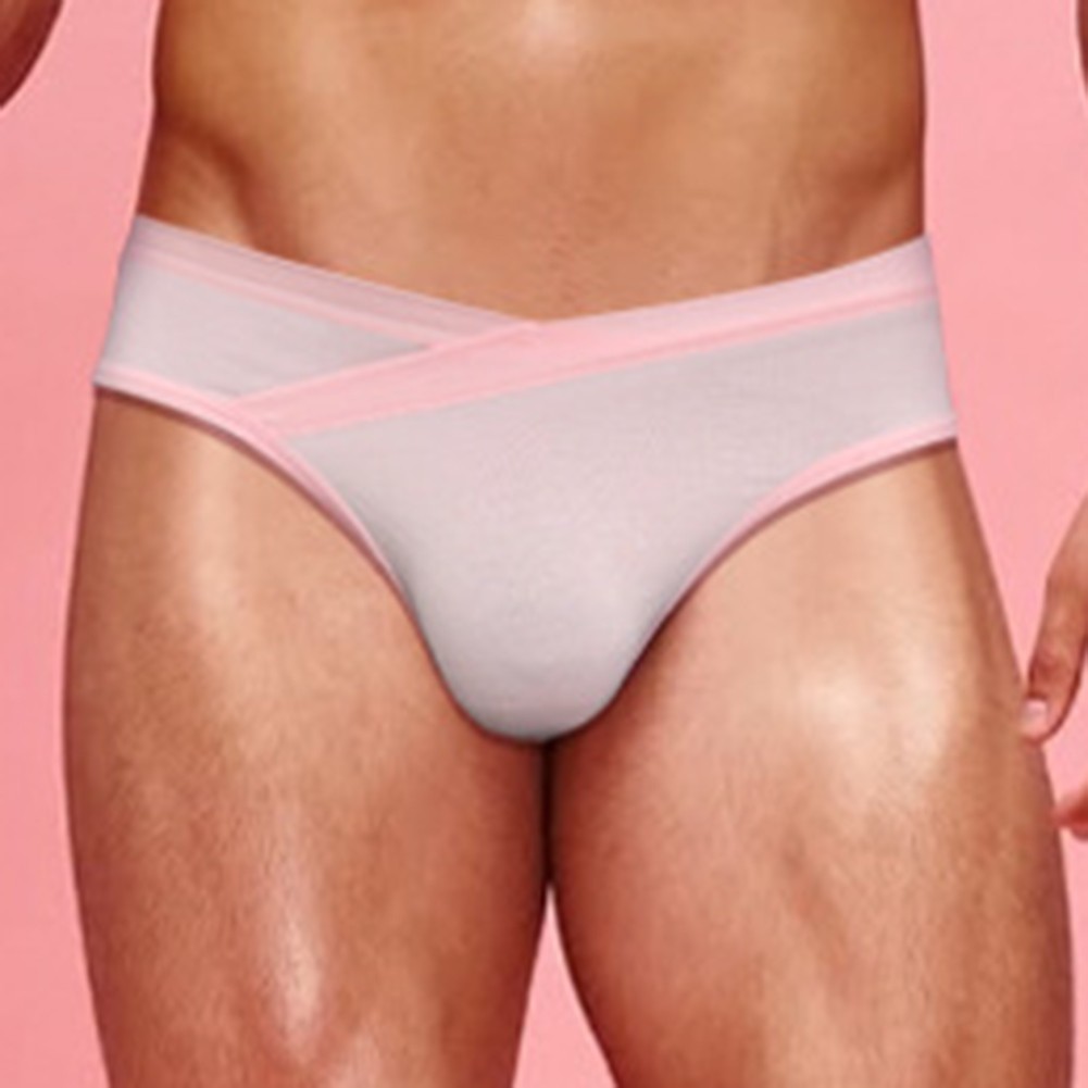 Comfortable Men Low Waist Underpants Breathable Briefs with Soft Pouch Design - Picture 30 of 31