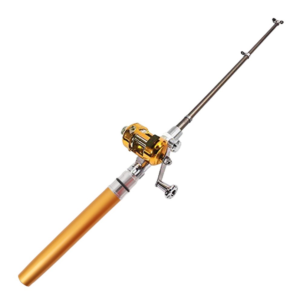 1 Meter Fiberglass Fishing Rod with Large Hole Rings and Fast Heat Dissipation