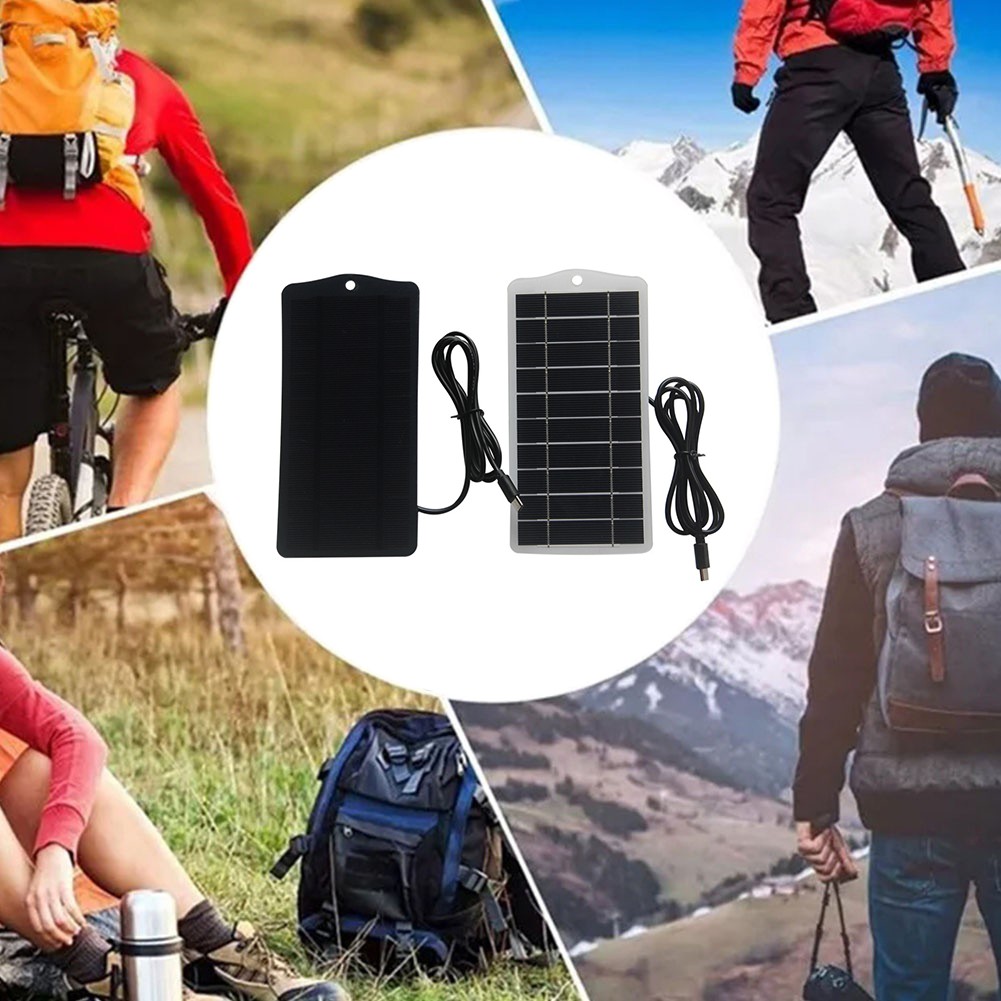 Efficient 25W 5V Solar Panel Charger for Mobile Phones with For TYPE C Output