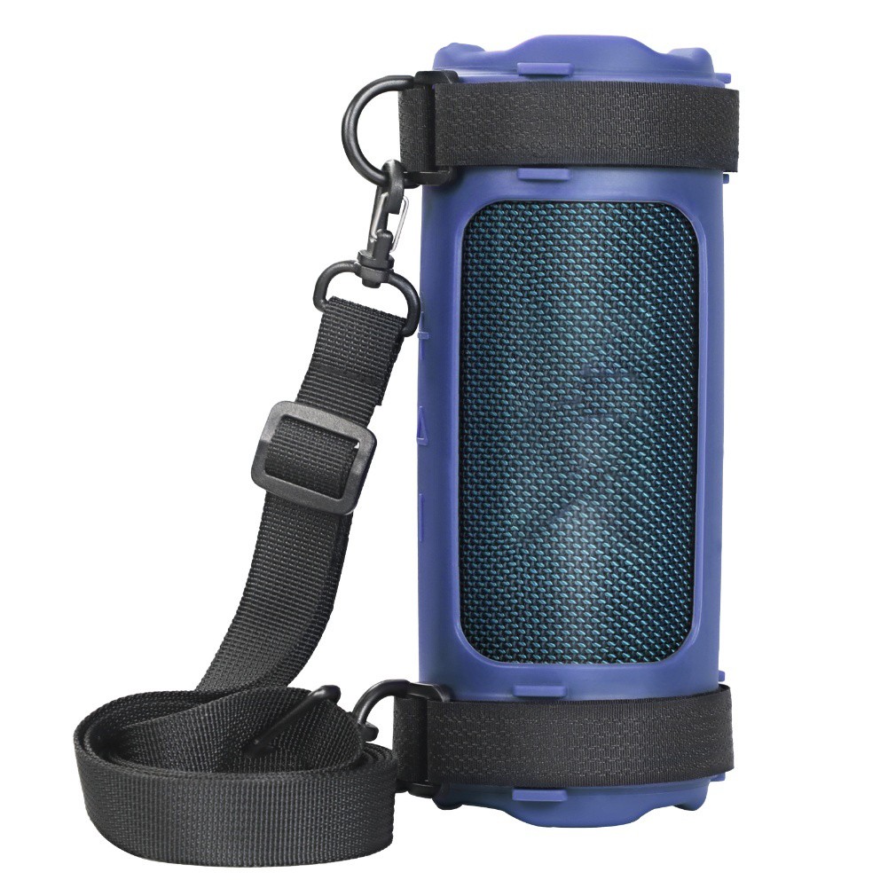 Per JBL Flip 7 Cover in Silicone con Design Protettivo Antigoccia e Cinghie - Picture 16 of 17