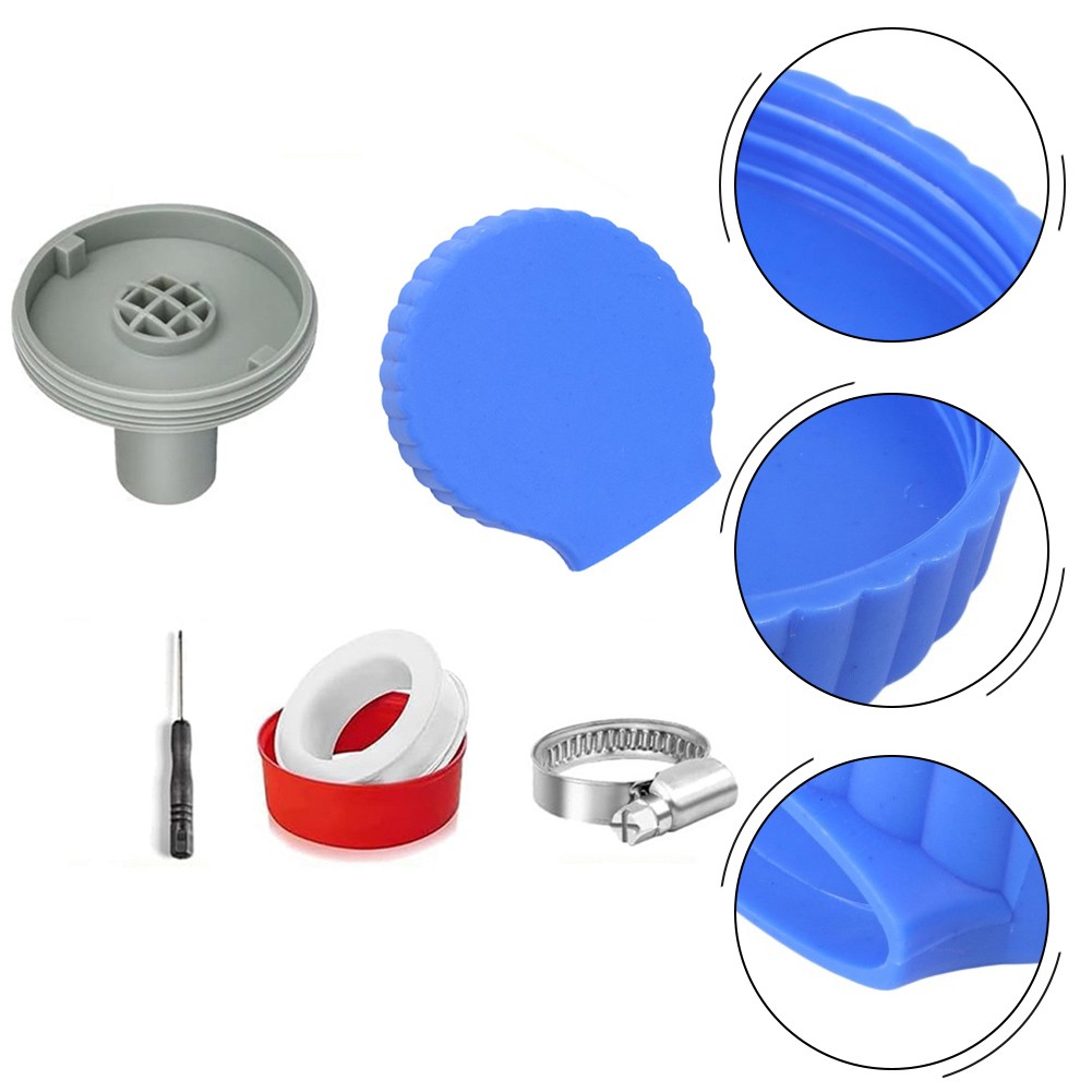 32mm Pool Inlet Nozzle Kit with Filter Connection and Installation Accessories