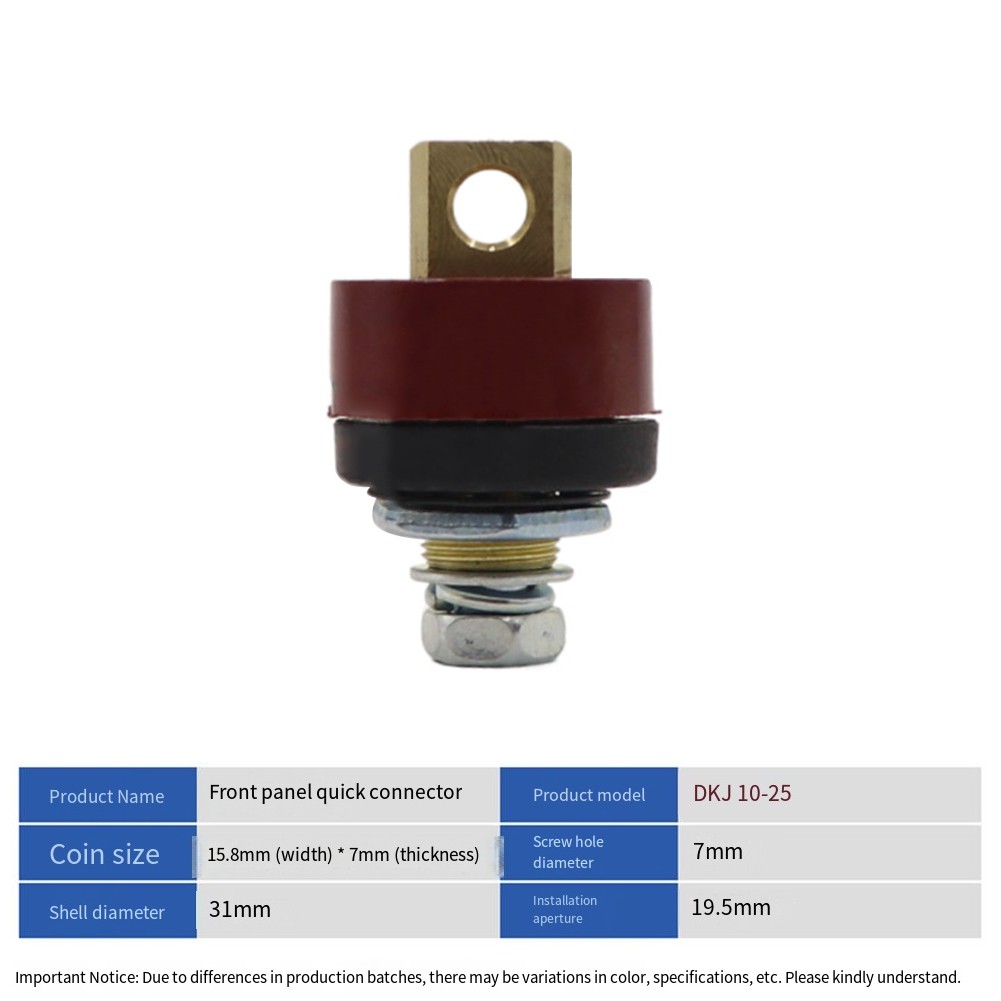 European Plate Connector Compact Installation Efficient Welding Design