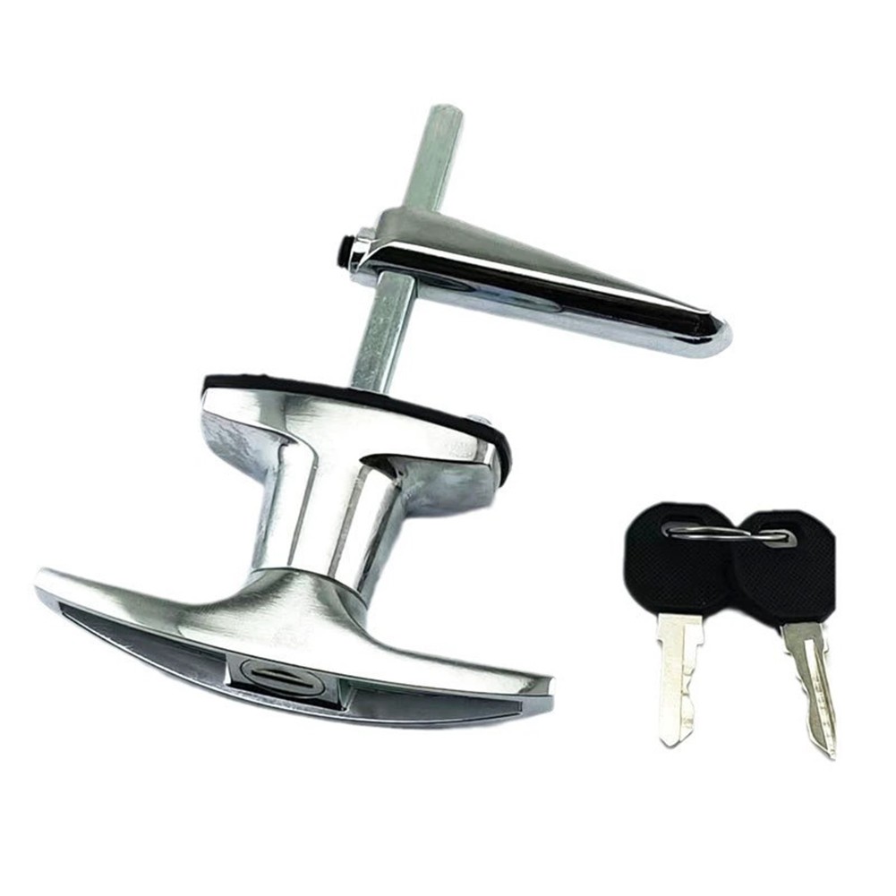 Camper Shell Lock T-Handle Locking Mechanism Camping High Security Lock