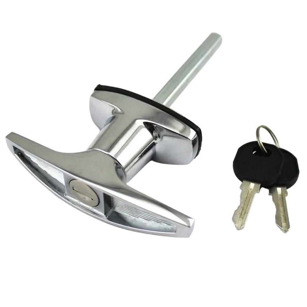 Camper Shell Lock T-Handle Locking Mechanism Camping High Security Lock