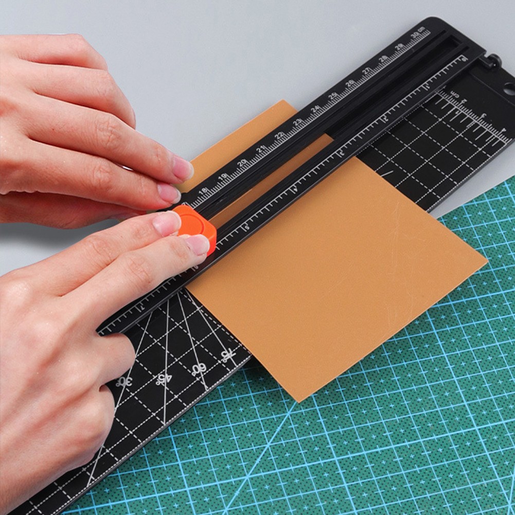 Für A4 Papierschneidemaschine Fototrimmer mit Schneidematte für Büro - Bild 30 von 39