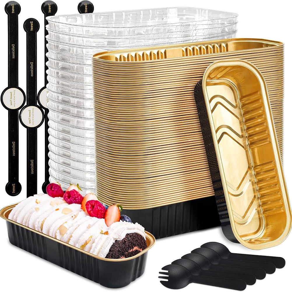 Disposable Rectangular Baking Containers for Air Fryer and For Takeout Orders