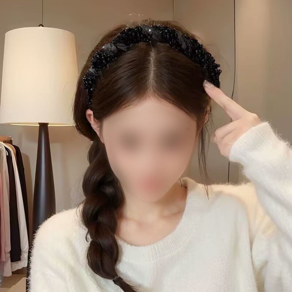Light Luxury Women Star Headband Comfortable Plush Hair Clip For highend - Picture 20 of 24