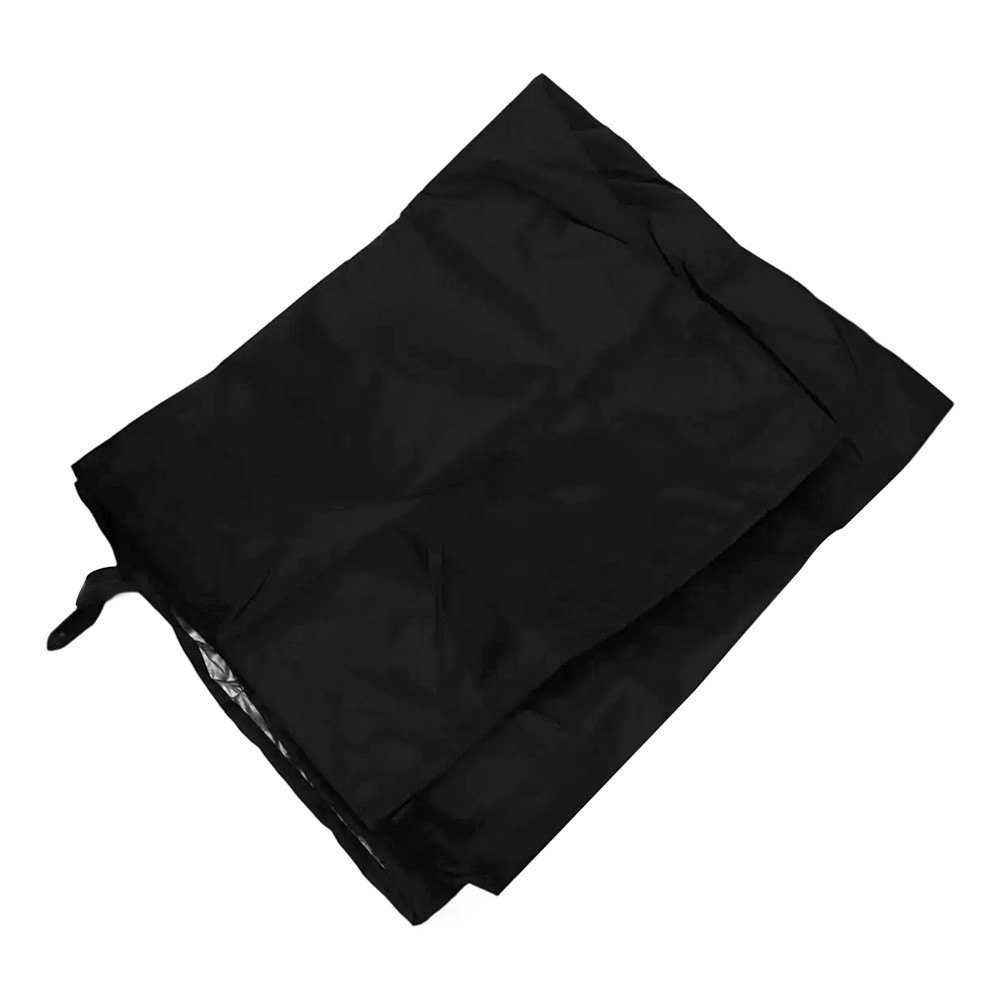 Black Rectangular Pool Cover Water Resistant Dust Protection for Outdoor Pools