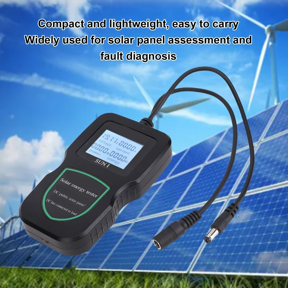 Photovoltaic Multimeter Compact Solar Tester Efficient Solar Panel Testing