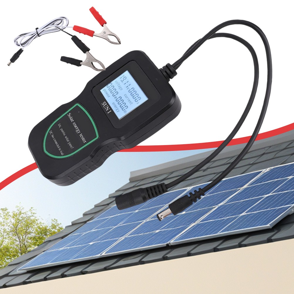Photovoltaic Multimeter Compact Solar Tester Efficient Solar Panel Testing