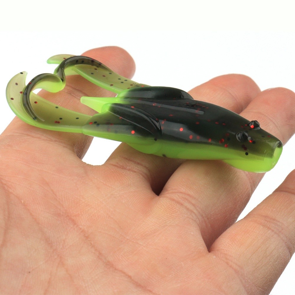 3pcs Frog Fishing Lure 7 5cm 8g with Sound Beads for Bass Black Fish Fishing - Picture 24 of 32