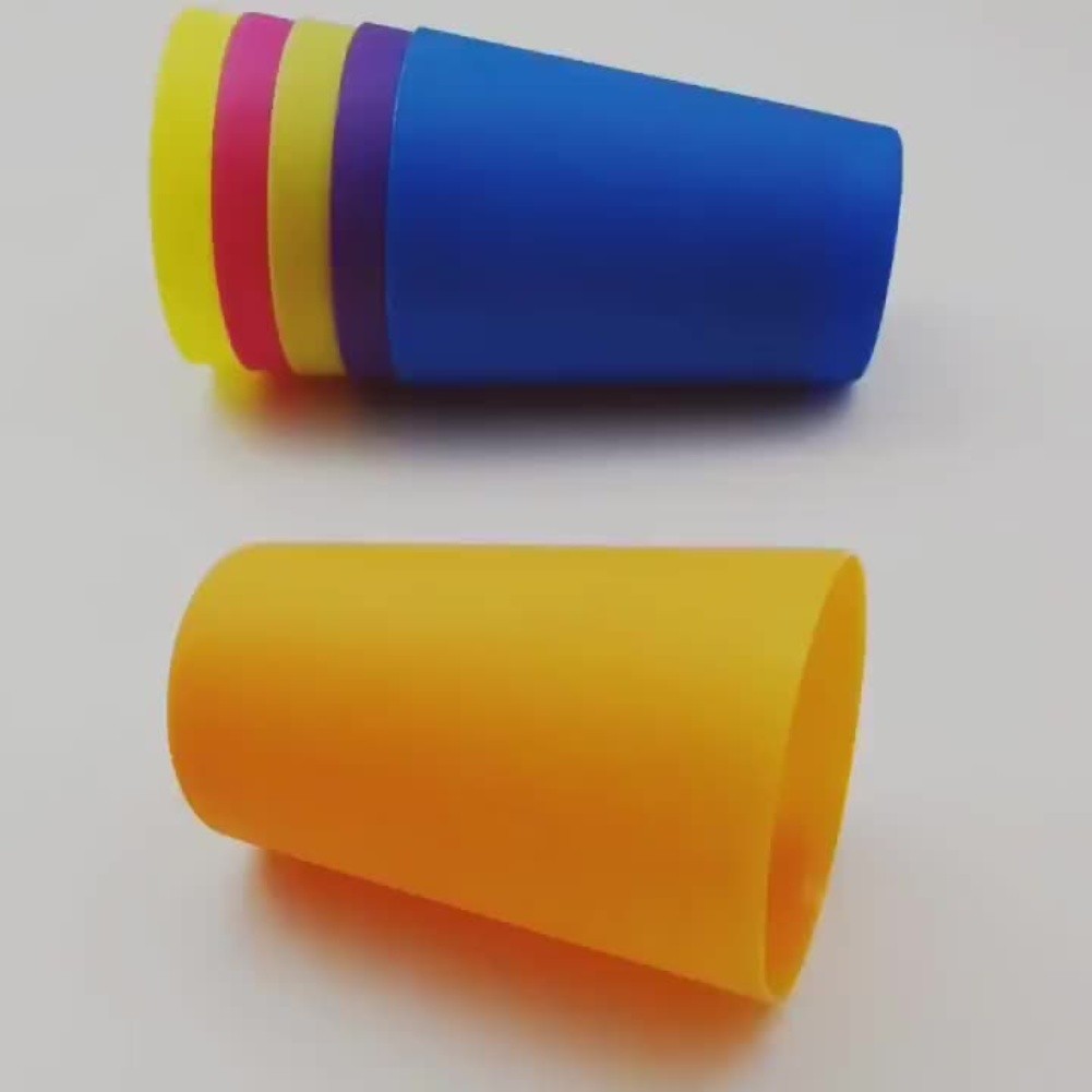 Colorful Plastic Cups For Kids Parties Environmentally Friendly Materials - Picture 19 of 38