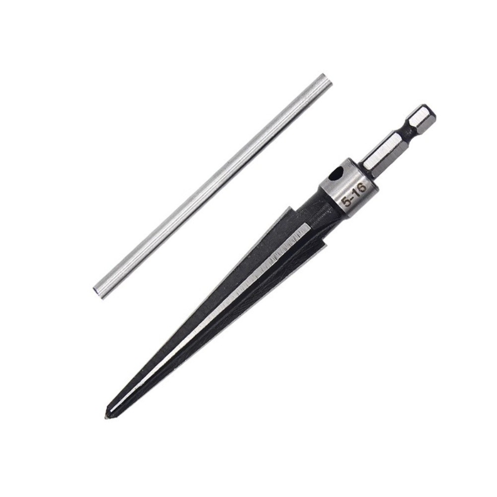 Griff 2 Stck. konisches Reibahlen-Set zur Verwendung mit Standard 14 Sechskantsc - Produktbild 8