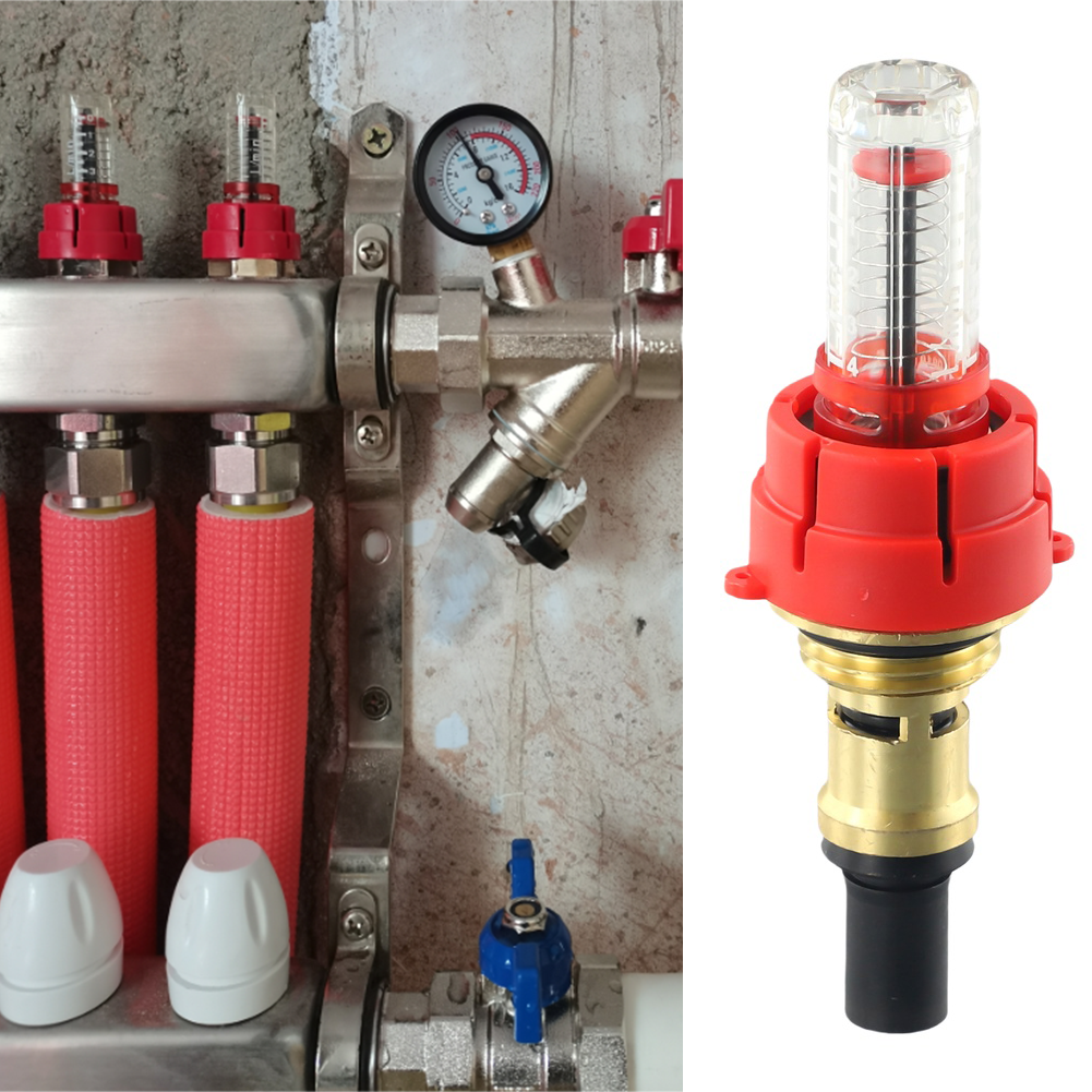 Hydronic Flow Meter Regulator for Underfloor For Heating Manifold Sizes G12 G38