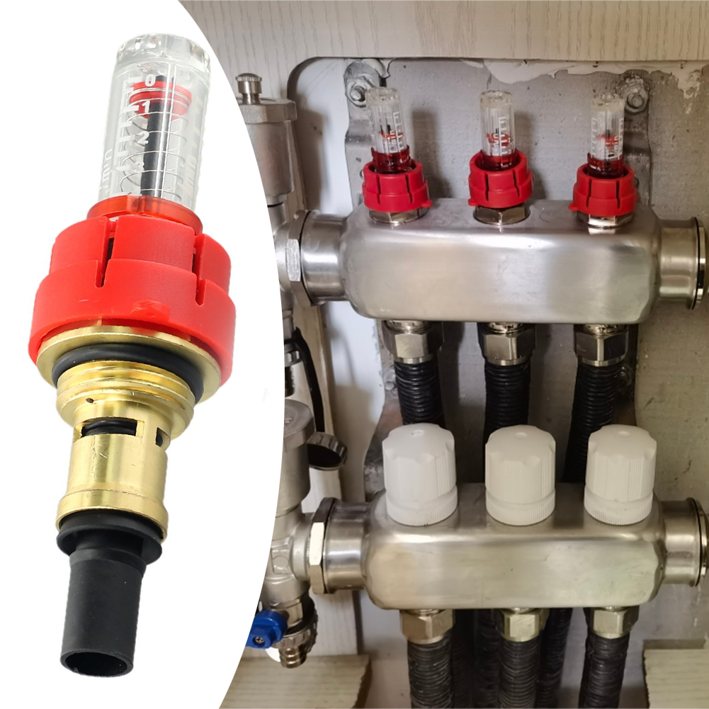 Hydronic Flow Meter Regulator for Underfloor For Heating Manifold Sizes G12 G38