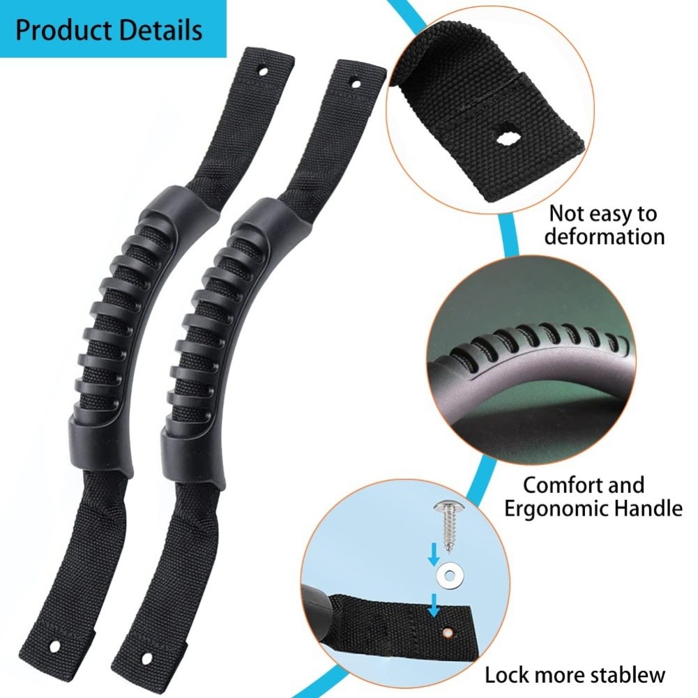 Ergonomic For Kayak Handle with Anti Slip Woven Strap for Canoe and Luggage Use - Picture 21 of 29