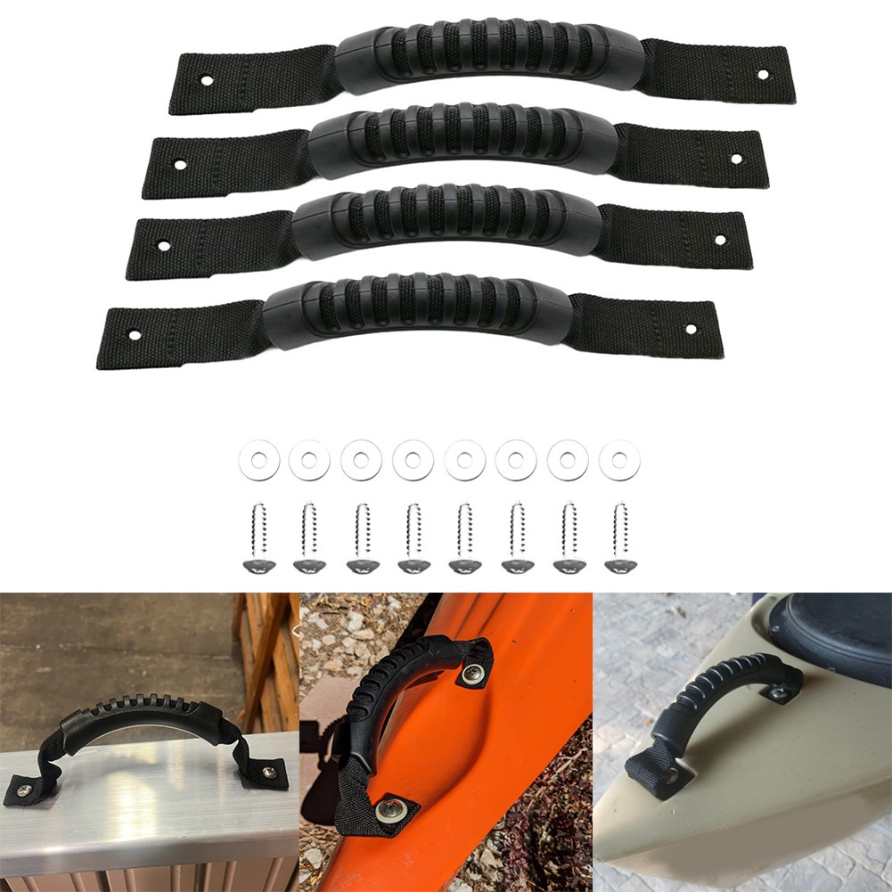 Ergonomic For Kayak Handle with Anti Slip Woven Strap for Canoe and Luggage Use - Picture 29 of 29
