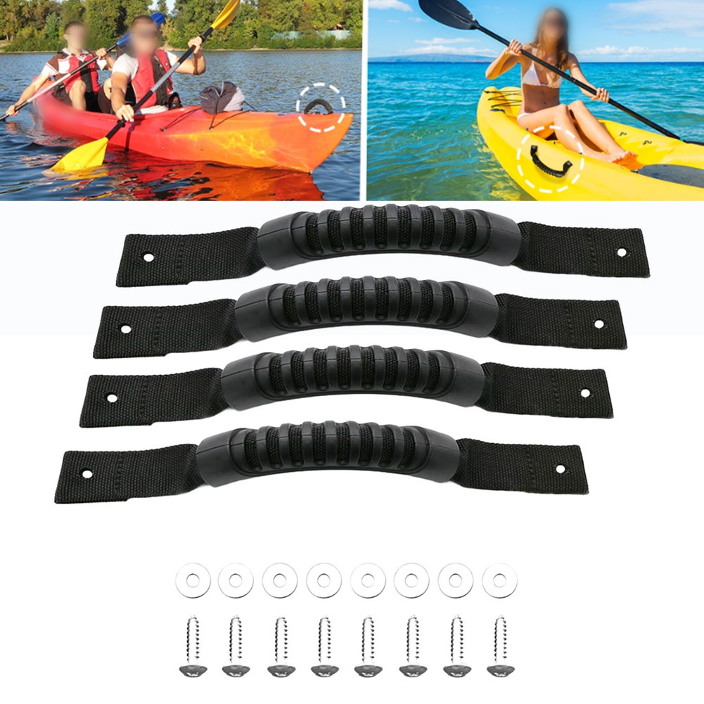 Ergonomic For Kayak Handle with Anti Slip Woven Strap for Canoe and Luggage Use - Picture 27 of 29