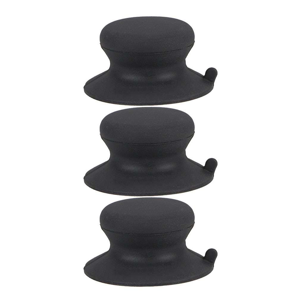 Heat Resistant Silicone Handle with Suction Cup for Pot Lids 3pcs Pack