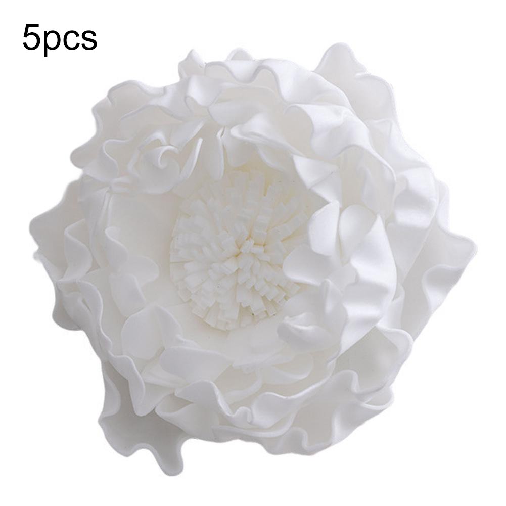 Artificial Peony Bouquet 5pcs for Colorful Home and Office Decoration