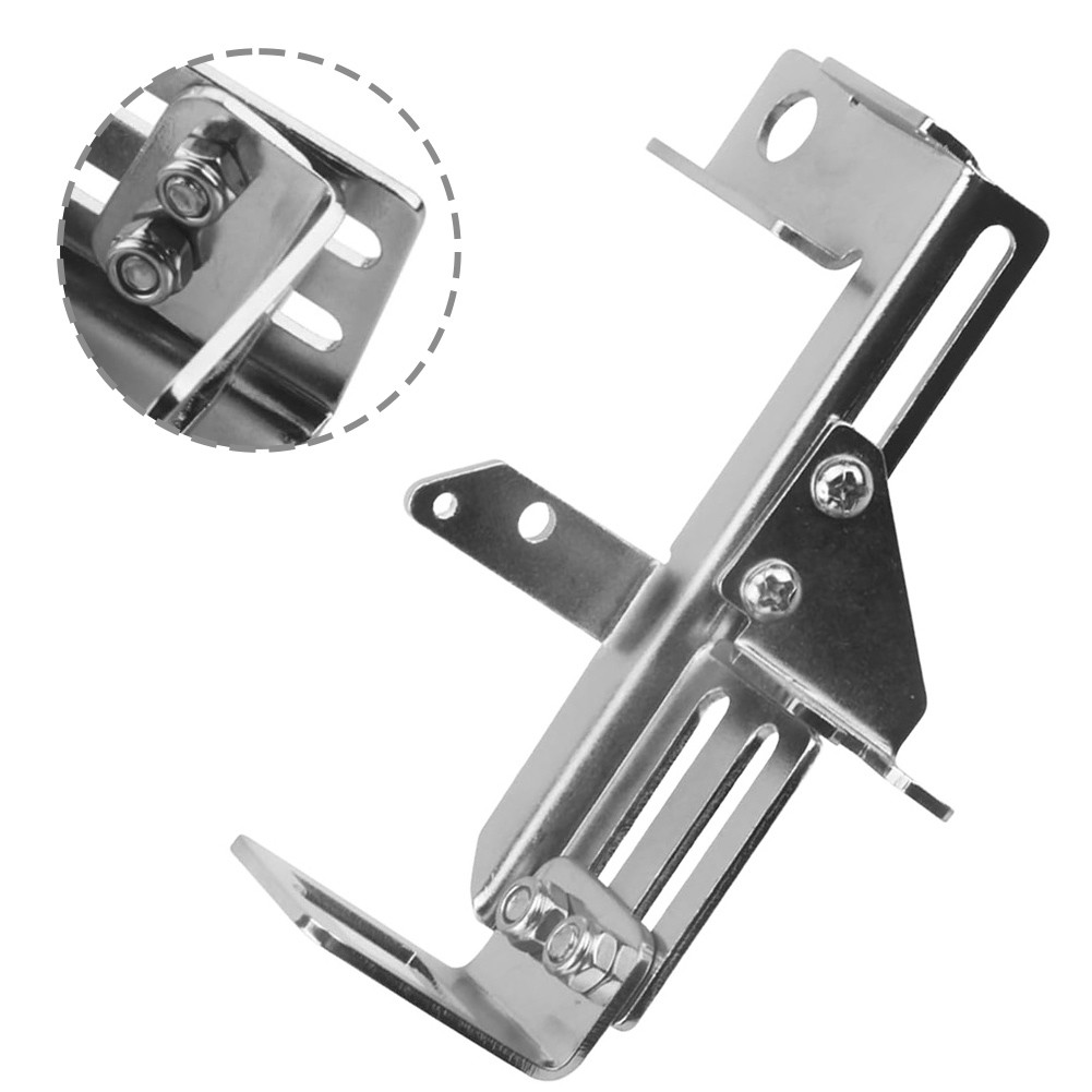 Adjustable Chrome Steel Throttle & Kickdown Cable Bracket Kit For SBC/BBC New
