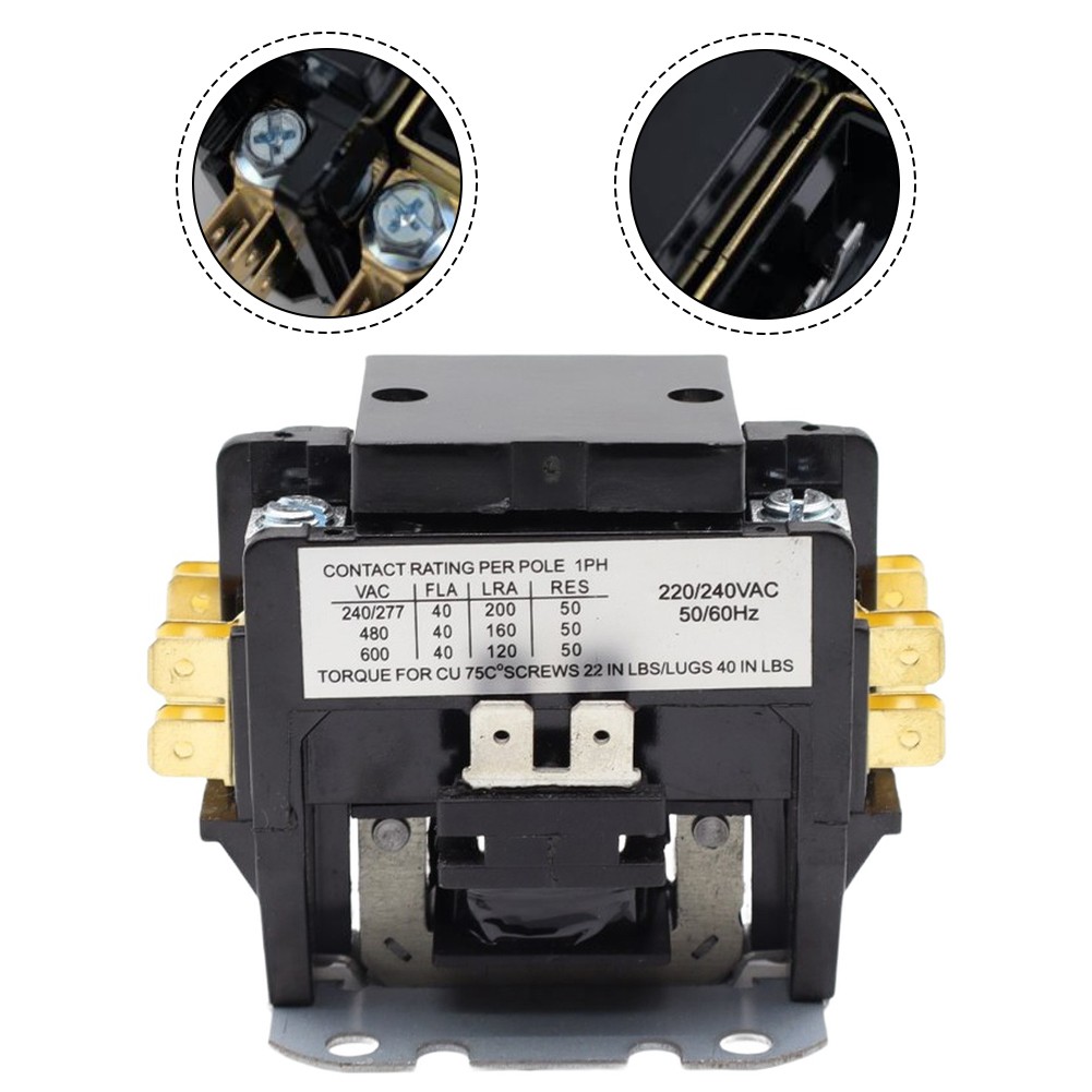 AC 220 Volt Contactor for For air Conditioner Compressor and Condenser Unit Use - Picture 12 of 20