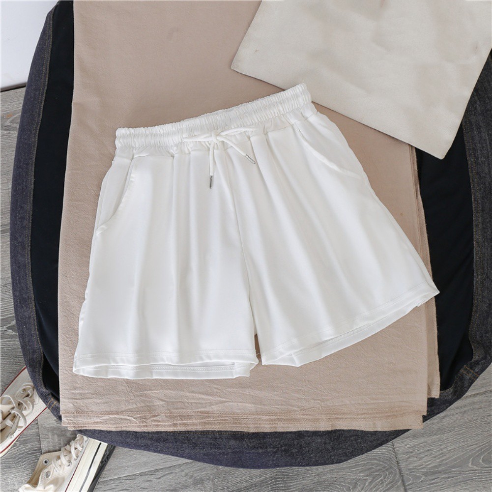 Comfortable Women Shorts High Waist Loose Fit Wide Leg Casual Summer Style - Picture 4 of 7