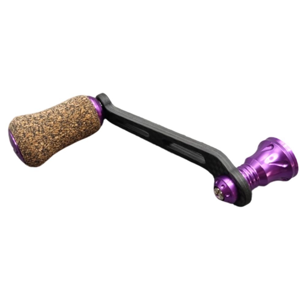Rubber Cork Handle 70MM Knob Carbon Fibre Material Ergonomic Grip Screw-in Type - Picture 21 of 22