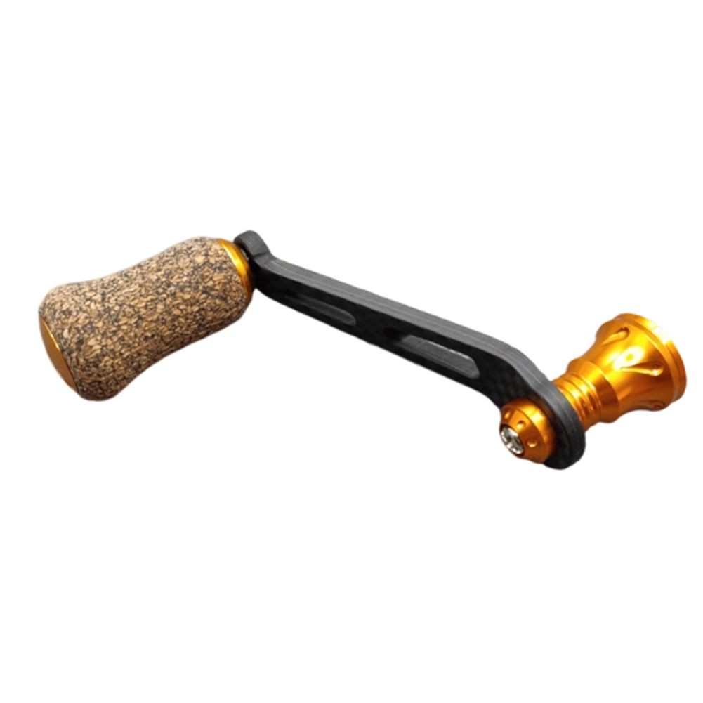 Rubber Cork Handle 70MM Knob Carbon Fibre Material Ergonomic Grip Screw-in Type - Picture 13 of 22